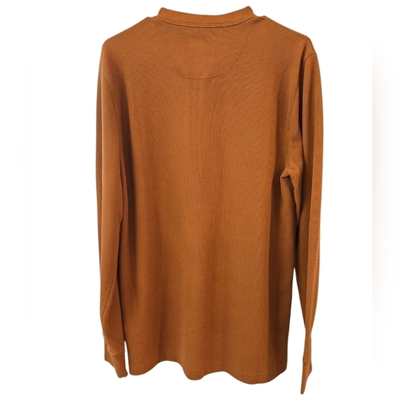 BLAKE SHELTON X LANDS' END THERMAL KNIT HENLEY. SIZE MEDIUM TALL.38-40. - Picture 2 of 6